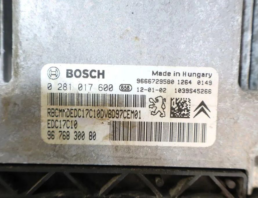 CITROËN DS3 1 generation (2010-2015) Блок управления двигателем 0281017600 32895731