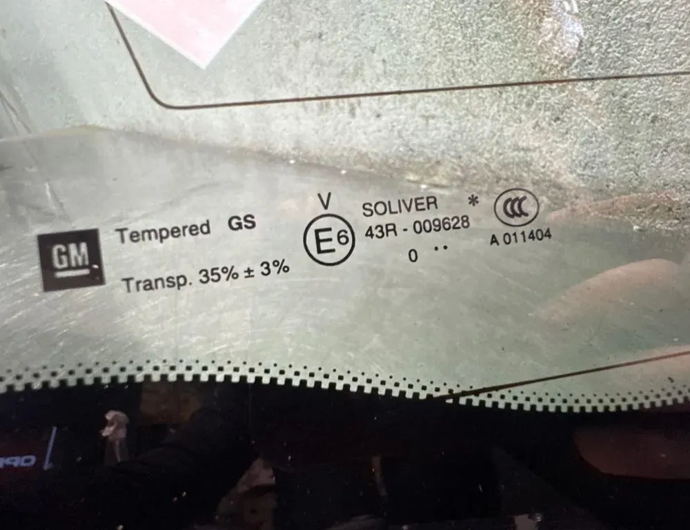 OPEL Insignia A (2008-2016) Levé zadní dveře okno 43R009628,3596396,A011404 34541922