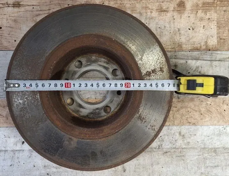 RENAULT Scenic 2 generation (2003-2010) Pravý přední brzdový disk 34016924