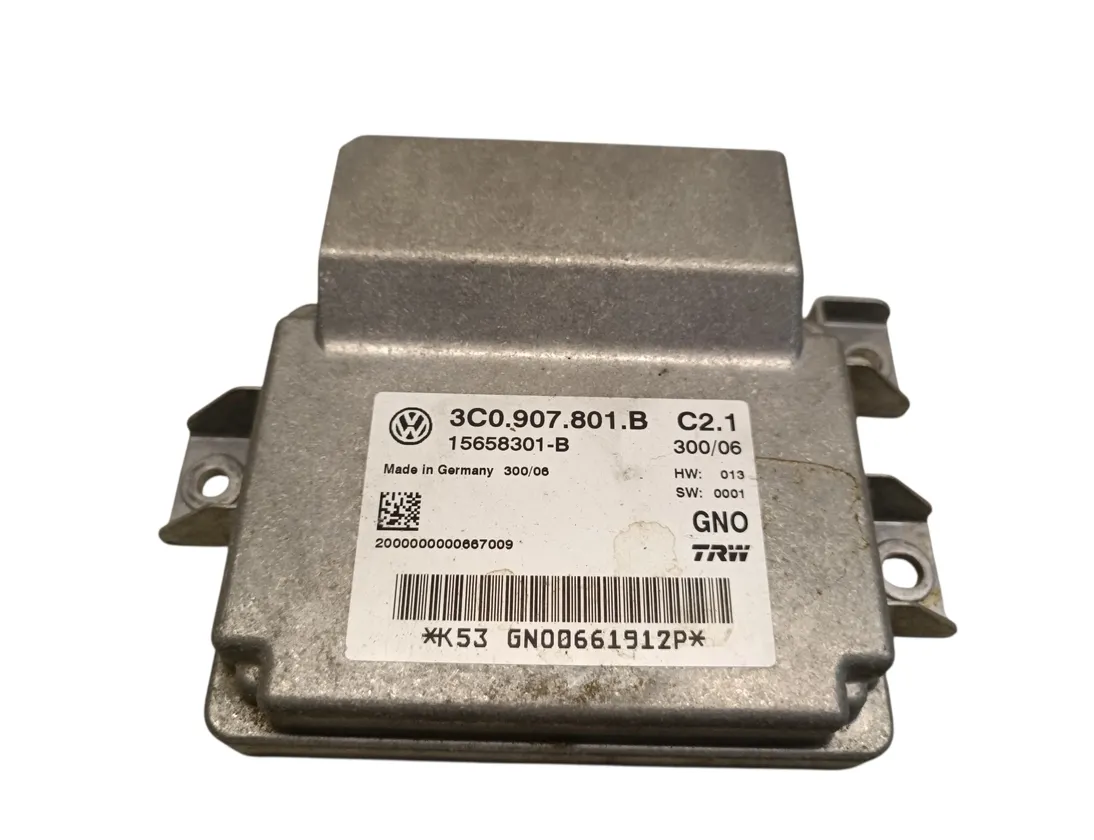 VOLKSWAGEN Passat B6 (2005-2010) Jednotka ovládání ruční brzdy 3C0907801B 34854751