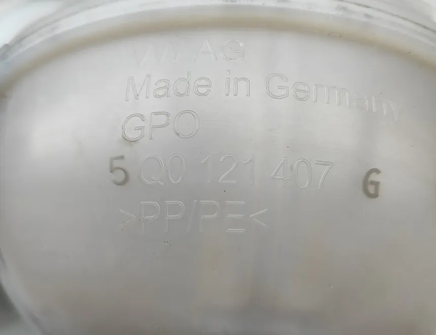 SKODA Superb 3 generation (2015-2023) РАСШИРИТЕЛЬНЫЙ БАЧОК ОХЛАЖДАЮЩЕЙ ЖИДКОСТИ 5Q0121407G,5Q0121407 34288391