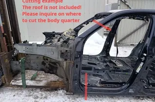 VOLKSWAGEN Atlas 1 generation (2017-2024) Levá přední čtvrtina 3CN810135,1354140601,3QF804183 33804903