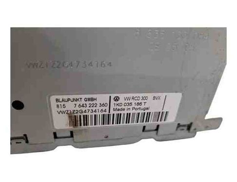 VOLKSWAGEN Golf 5 generation (2003-2009) Hudební přehrávač s GPS 1K0035186T 26570228